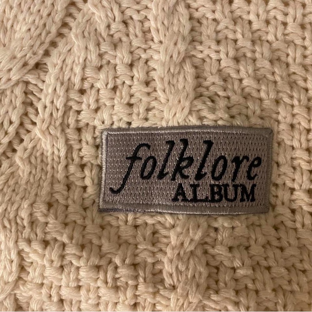 RARE First drop “Folklore patch” FOLKLORE cardigan